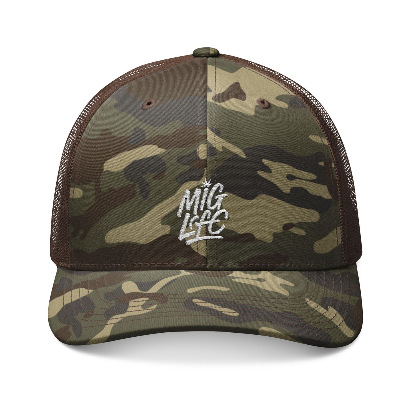 Mig Life Camo Trucker Hat
