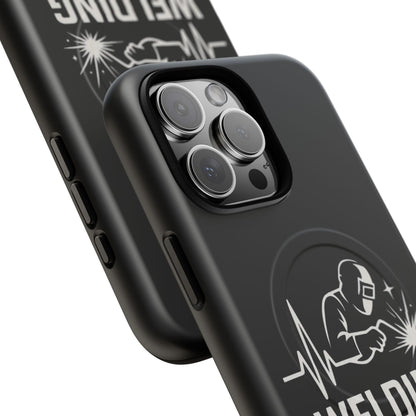 Welding Is Life Magnetic Phone Case, Tough Protective