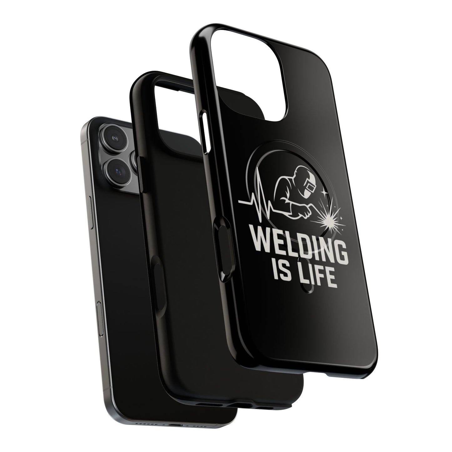 Welding Is Life Magnetic Phone Case, Tough Protective
