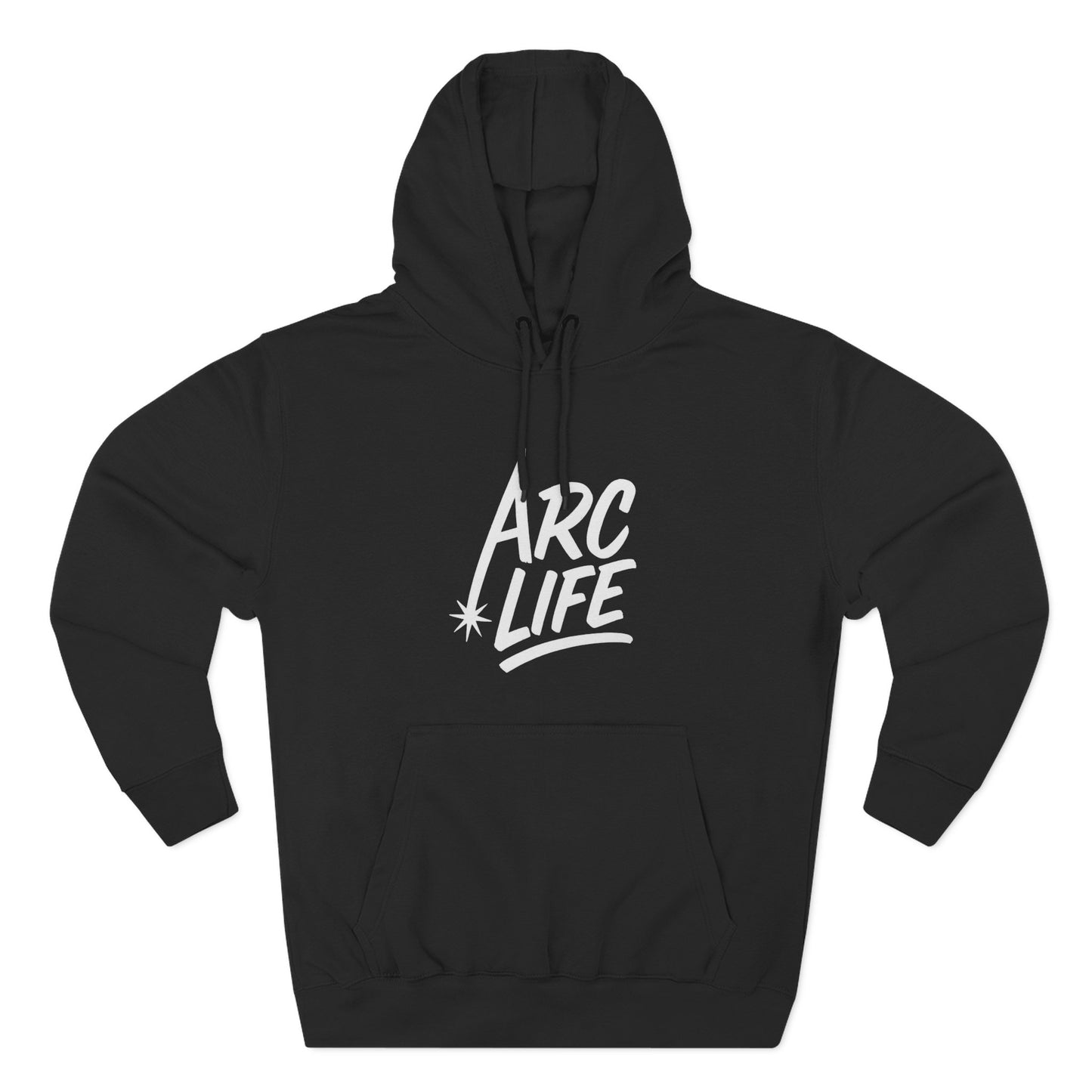 Arc Life Three-Panel Fleece Hoodie