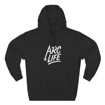 Arc Life Three-Panel Fleece Hoodie