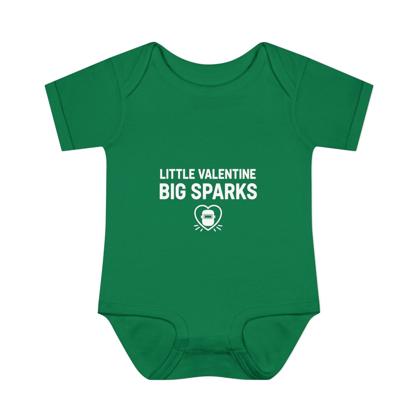 Baby “Little Valentine Big Sparks” Bodysuit