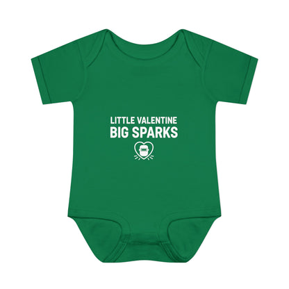 Baby “Little Valentine Big Sparks” Bodysuit