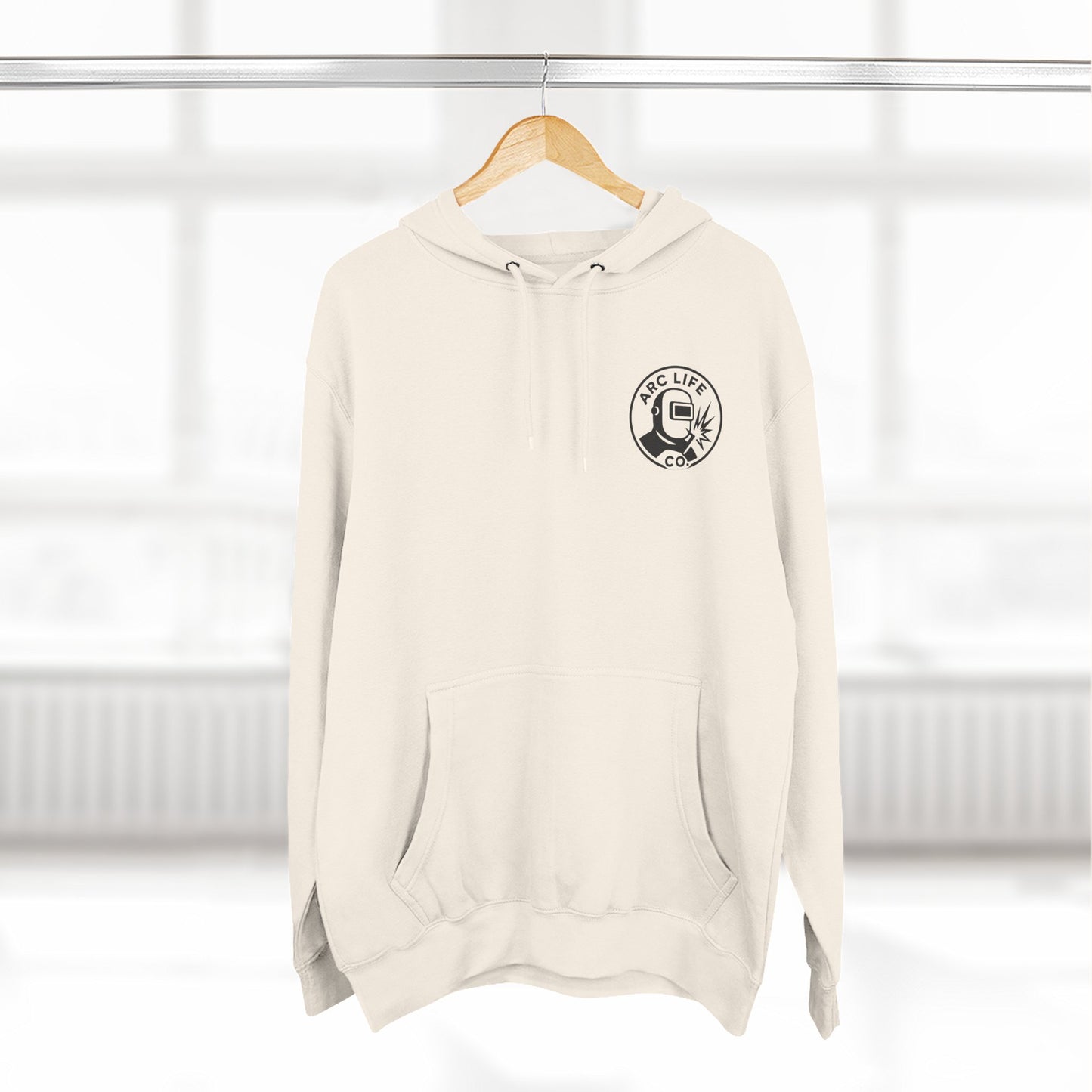 Arc Life, Skull Welding Hoodie, Fleece Sweatshirt