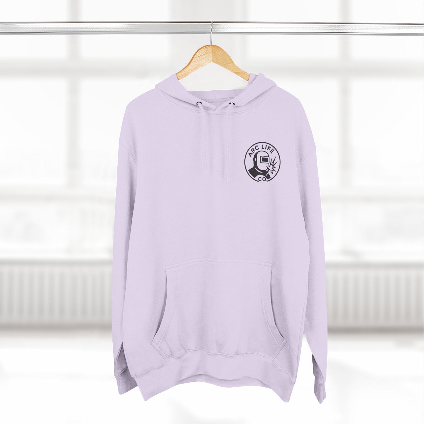 Arc Life, Skull Welding Hoodie, Fleece Sweatshirt