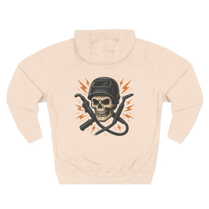 Arc Life, Skull Welding Hoodie, Fleece Sweatshirt