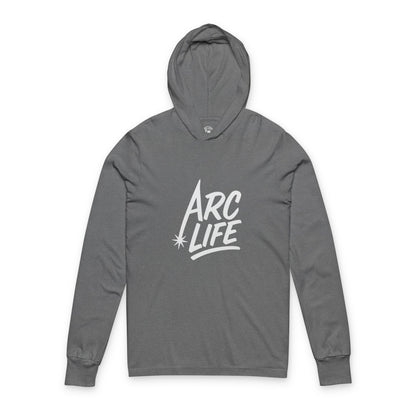 Arc Life Stylish Unisex Hooded Long Sleeve Tee