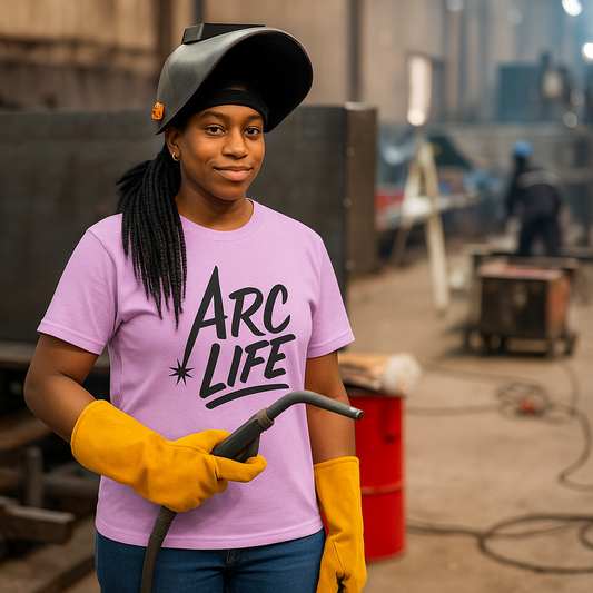 Arc Life Unisex Jersey Tee Light Color with Black text