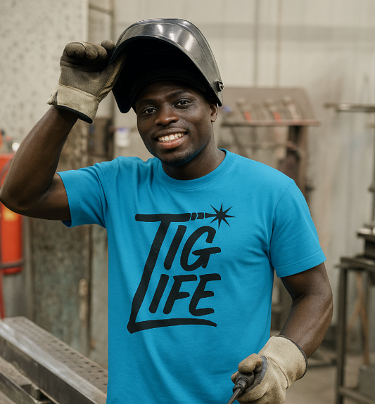 TIG Life Unisex Jersey Tee Light Color with Black text