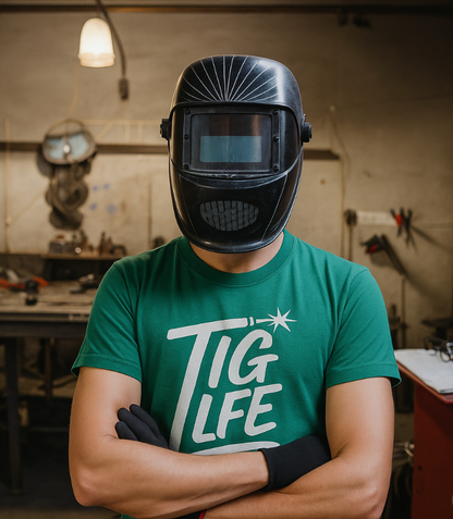 TIG Life Unisex Jersey Tee Dark Color with White text