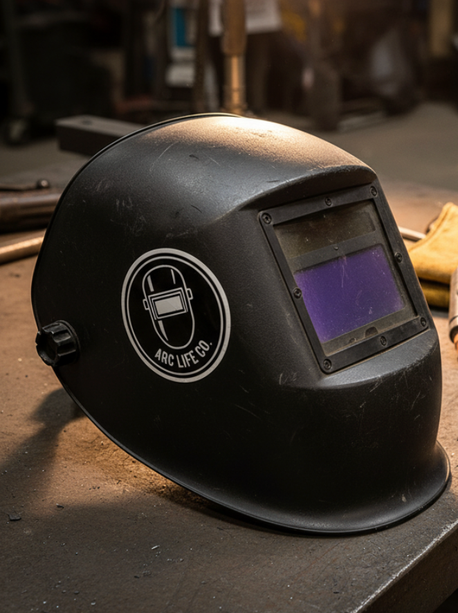 Arc Life Welding Helmet Kiss-Cut Sticker
