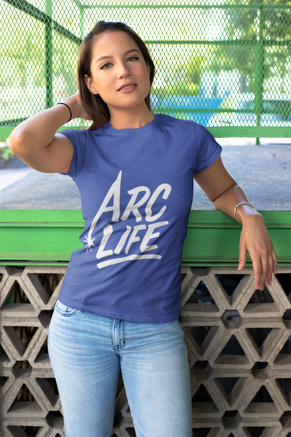 Arc Life Unisex Jersey Tee Dark Color with White text