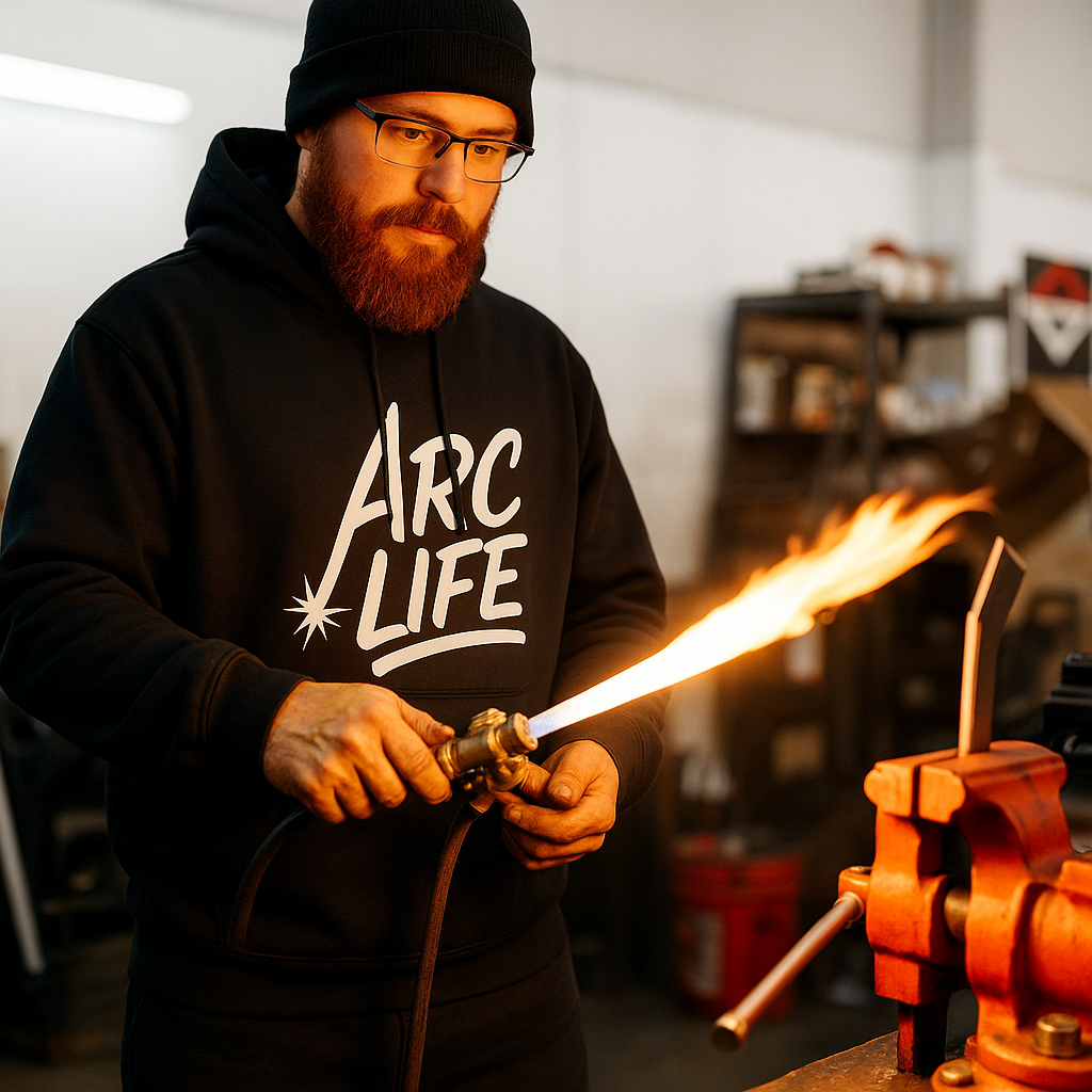 Arc Life Stylish Unisex Hooded Long Sleeve Tee