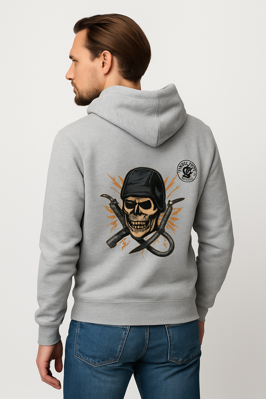 Arc Life, Skull Welding Hoodie, Fleece Sweatshirt