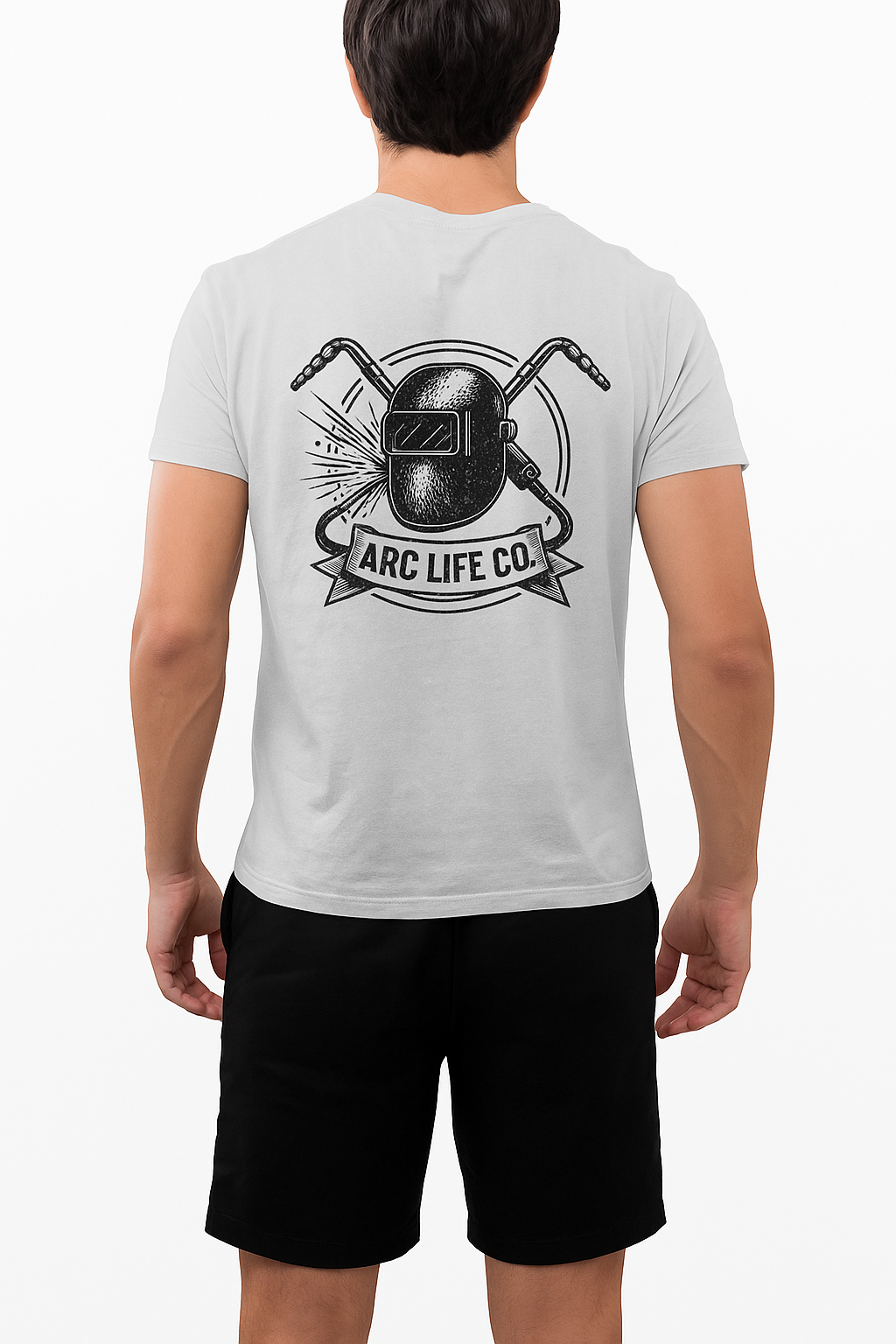 Arc Life Unisex Tee - Torch and Welding Heavy Cotton T-Shirt