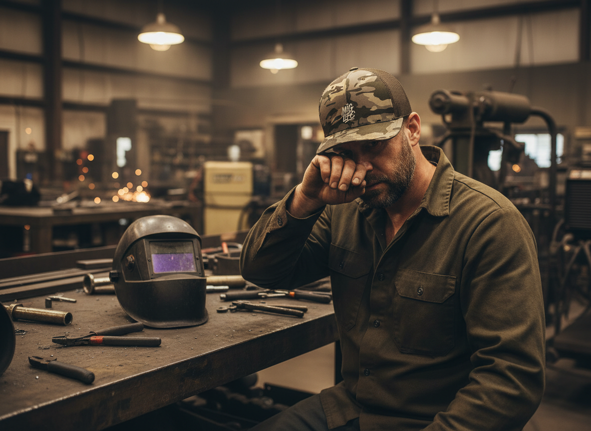 Mig Life Camo Trucker Hat