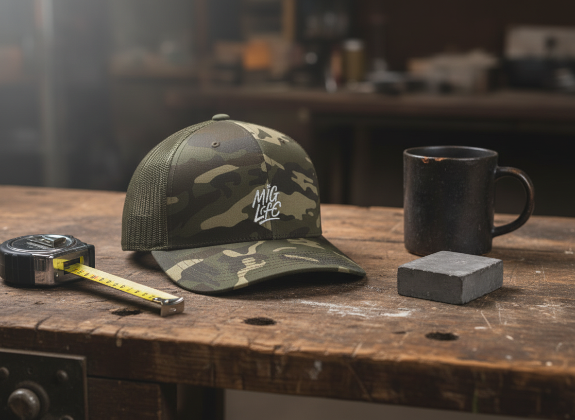 Mig Life Camo Trucker Hat