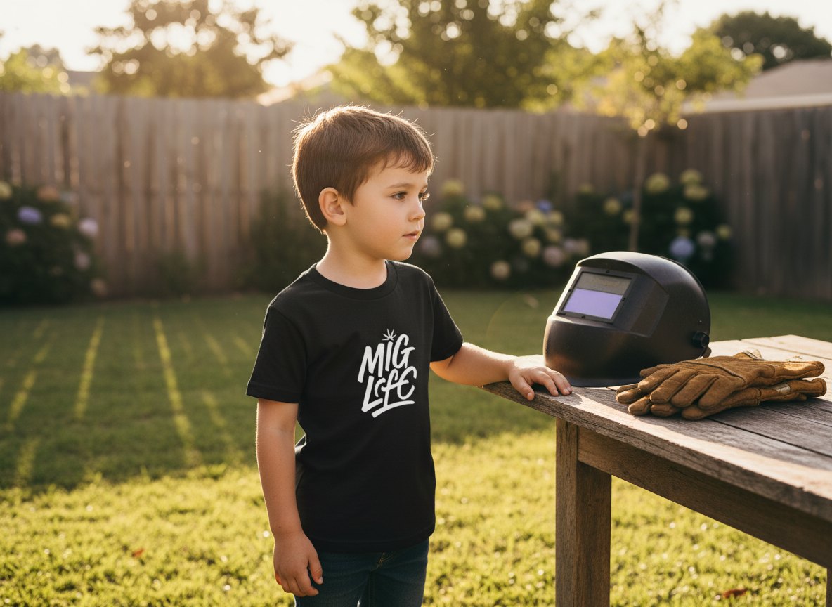 Mig Life Kids Tee, Dark Color