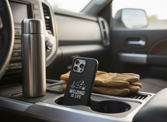 Welding Is Life Magnetic Phone Case, Tough Protective