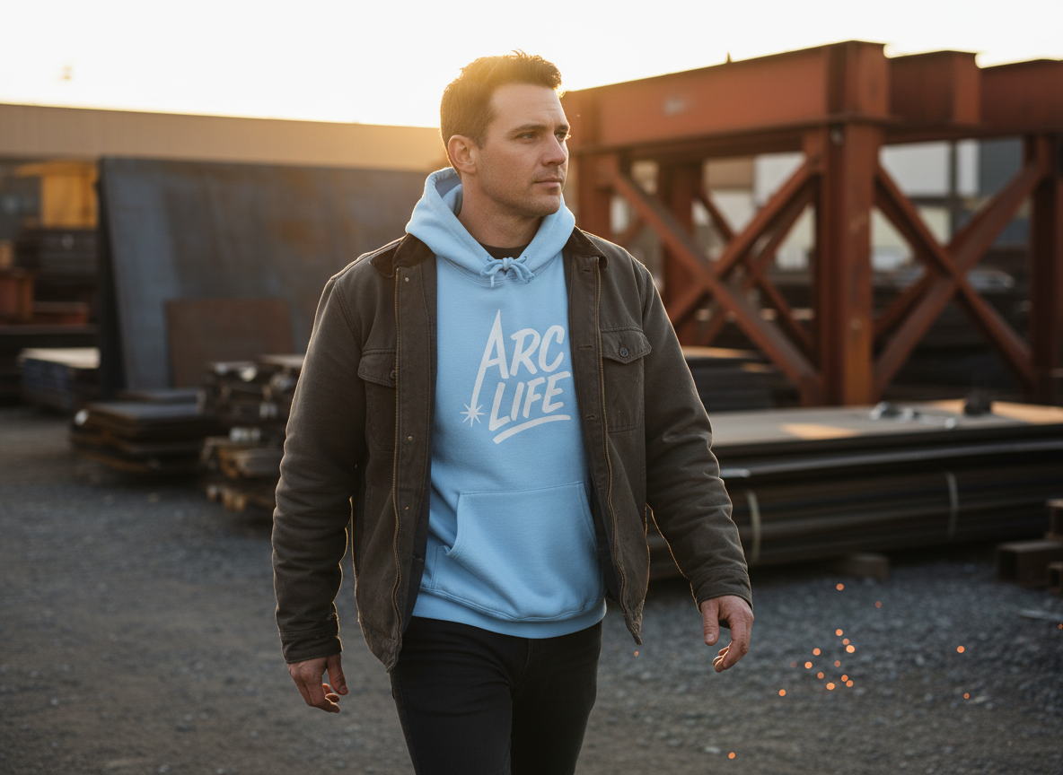 Men's Heavyweight Hooded Sweatshirt