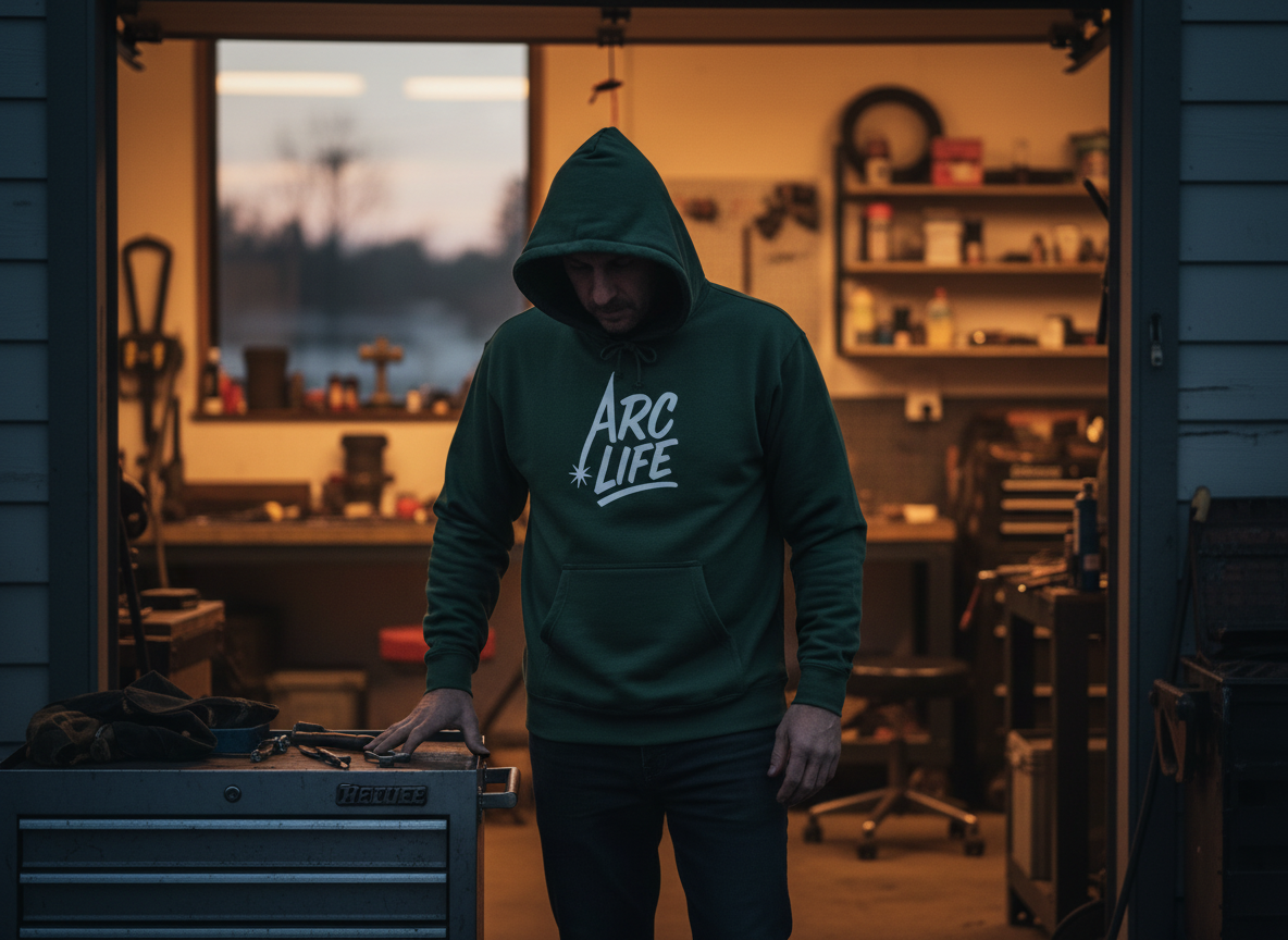 Men's Heavyweight Hooded Sweatshirt