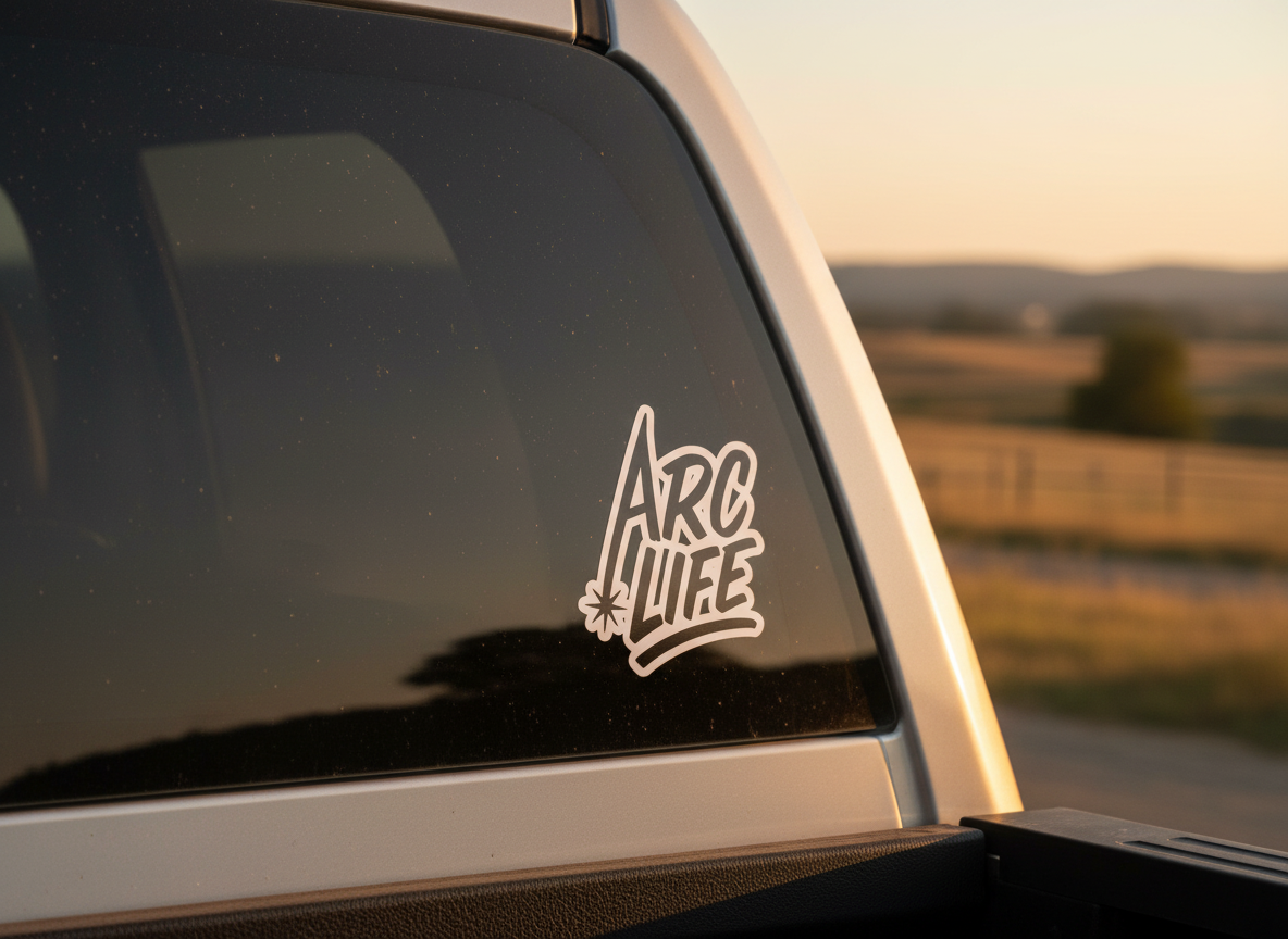 Arc Life Kiss-Cut Sticker
