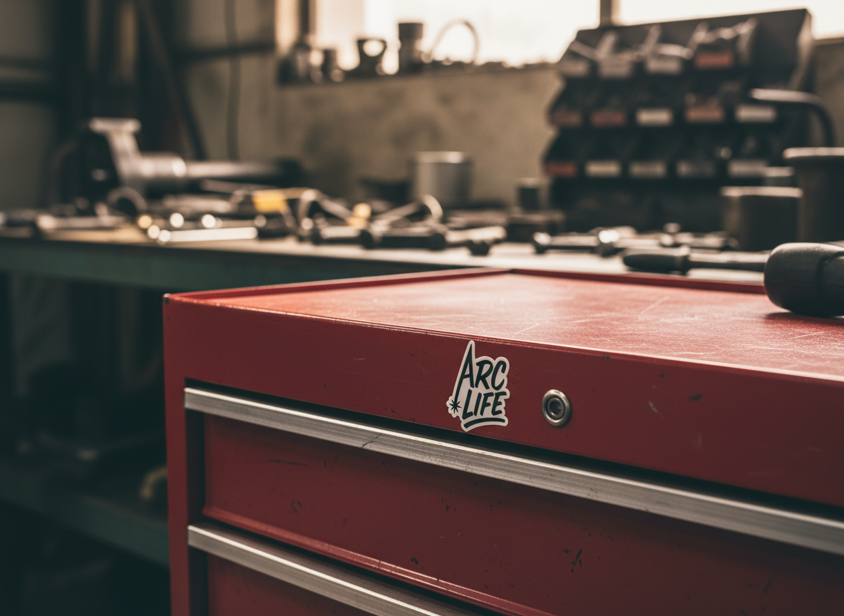 Arc Life Kiss-Cut Sticker