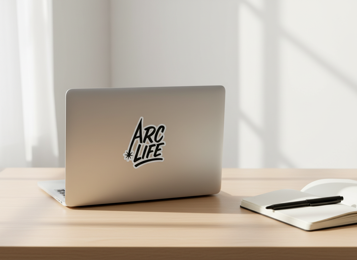 Arc Life Kiss-Cut Sticker