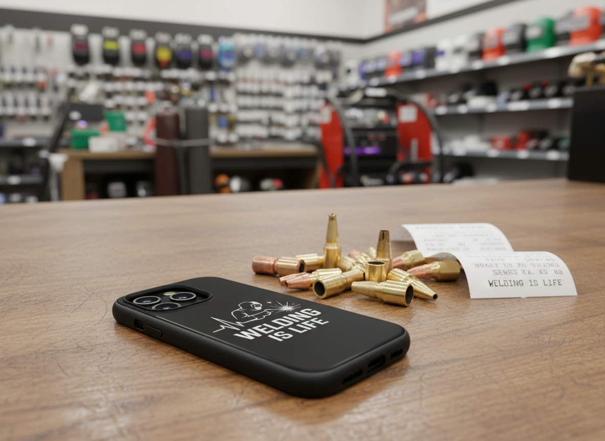 Welding Is Life Magnetic Phone Case, Tough Protective
