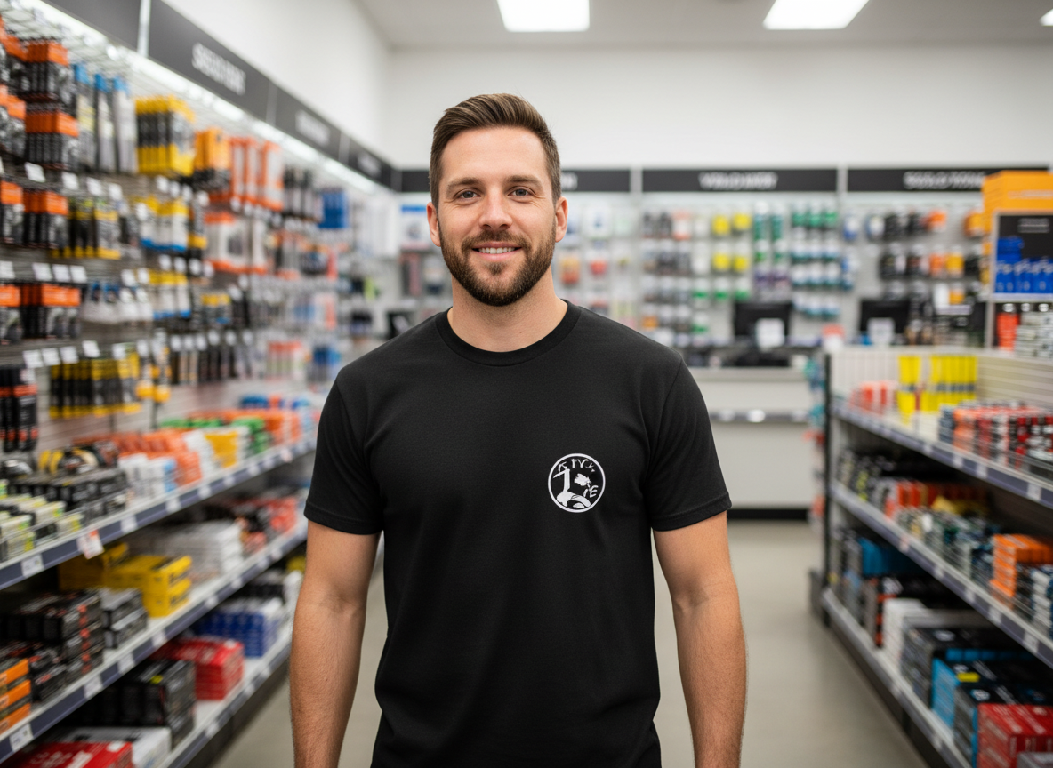 TIG Life Unisex Tee, Dark Shirt, White Print