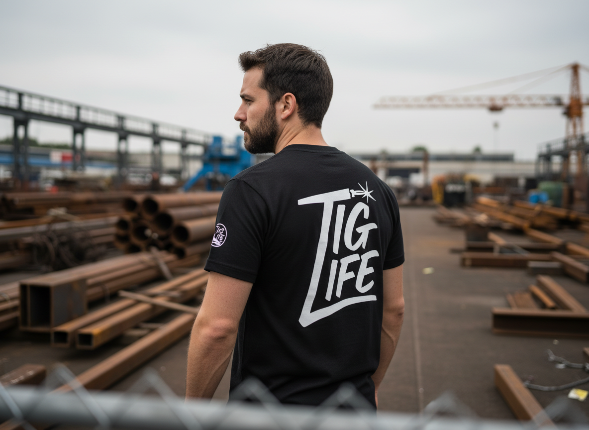 TIG Life Unisex Tee, Dark Shirt, White Print