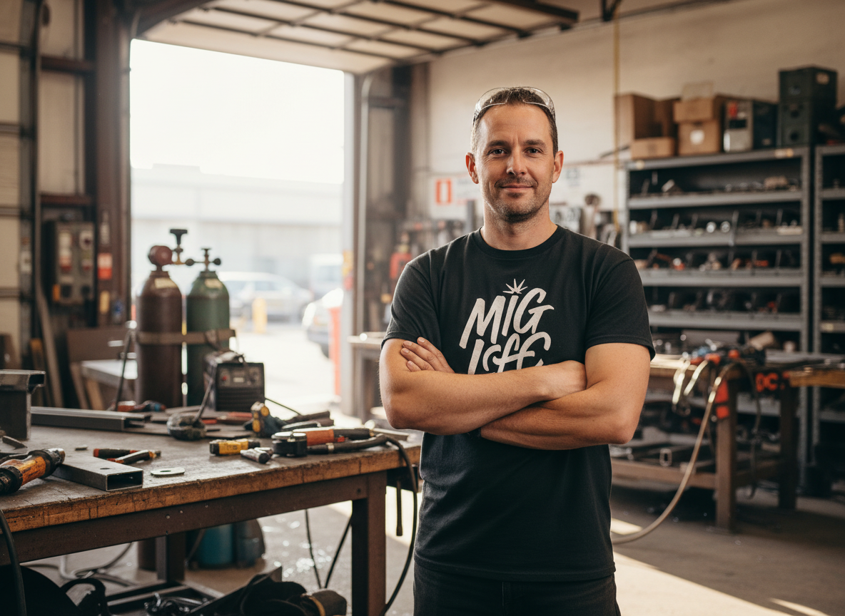 Mig Life Jersey Tee, Dark Color