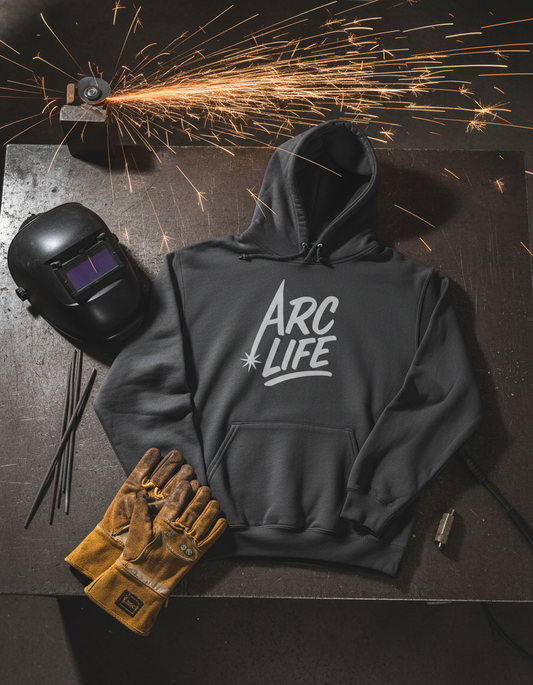 Arc Life Three-Panel Fleece Hoodie