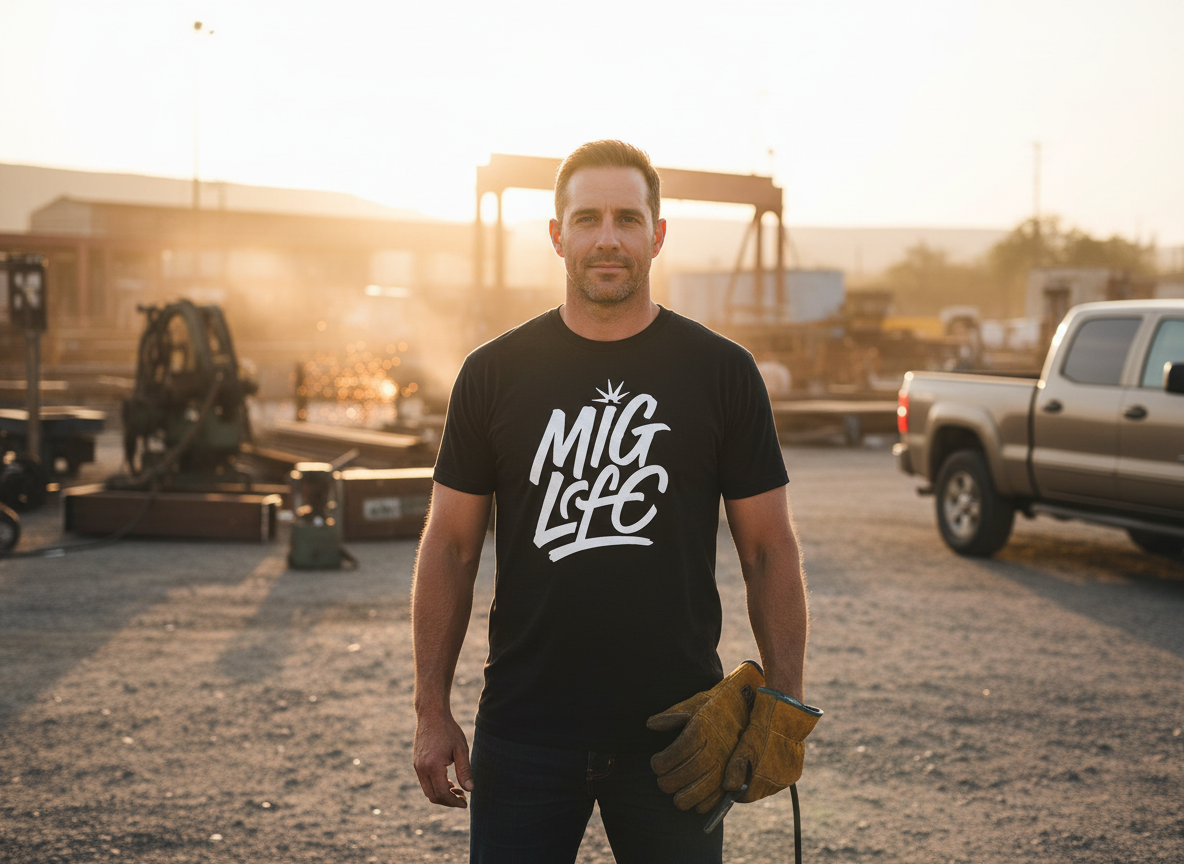 Mig Life Jersey Tee, Dark Color