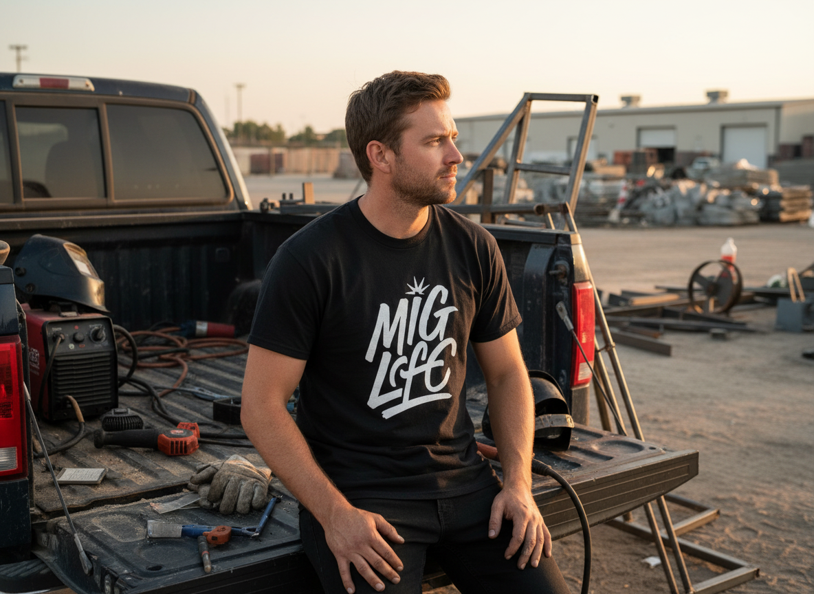 Mig Life Jersey Tee, Dark Color